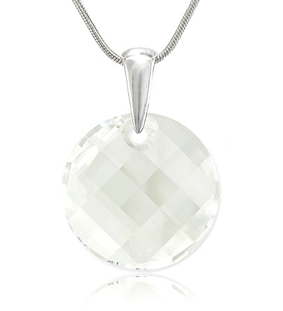 Stříbrný náhrdelník SWAROVSKI - Twist Crystal 1/1